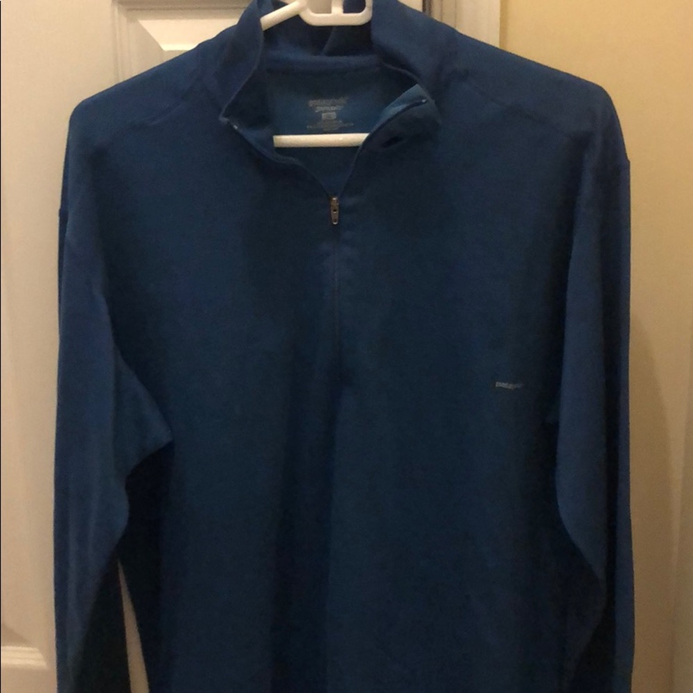 Patagonia 1/4 zip Blue